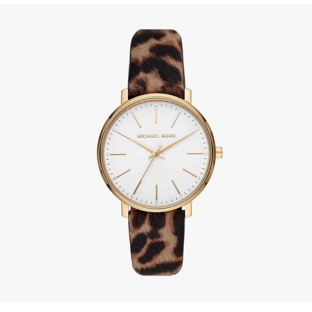 Michael Kors Pyper Three-Hand Stainless Steel Watch
